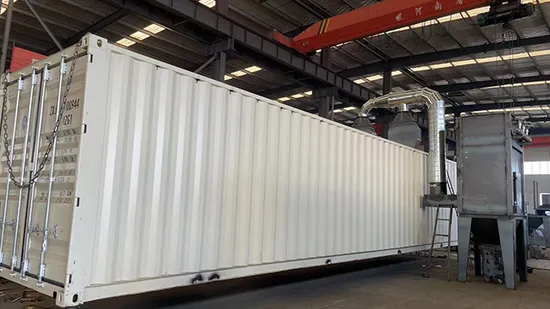 Industrial Shot Blasting Room Container Sand Blasting Chamber Air Sandblasting Booth Equipment Sand Blasting Room
