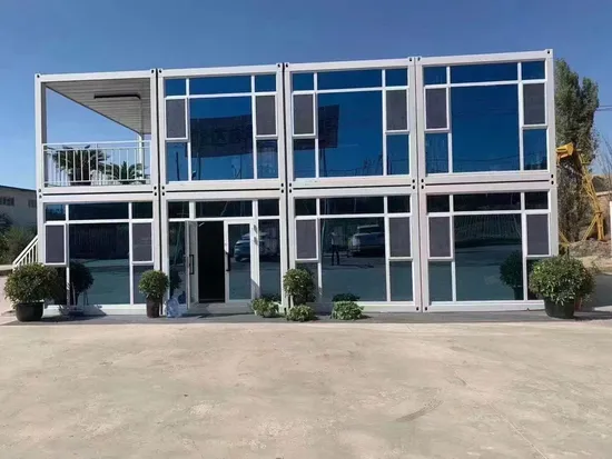 Prefabricated Modular Folding Container House Glass Sunny Room