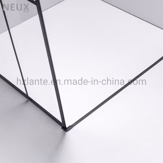 China Factory Custom Luxury Bathroom Corner Hinge Shower Enclosure (L5701)