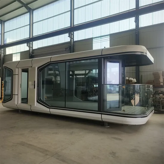 1 Bedroom 1 Bathroom Soundproof Insulated Comfortable Luxury Capsule Sleeping Pods with Balcony for Sale 