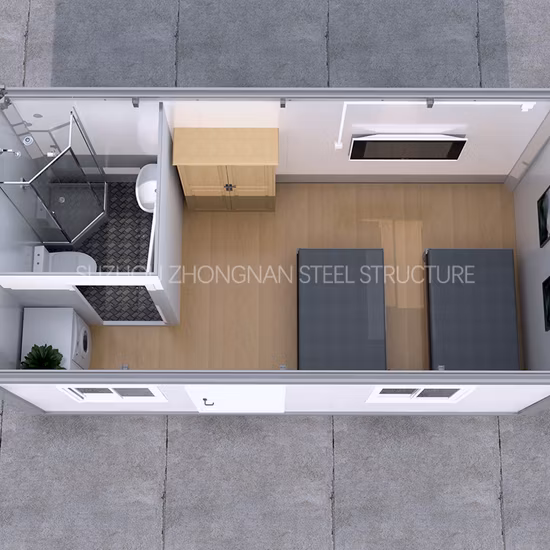 Affordable Steel Detachable Living 20FT Small Modular Prefabricated House Container Price