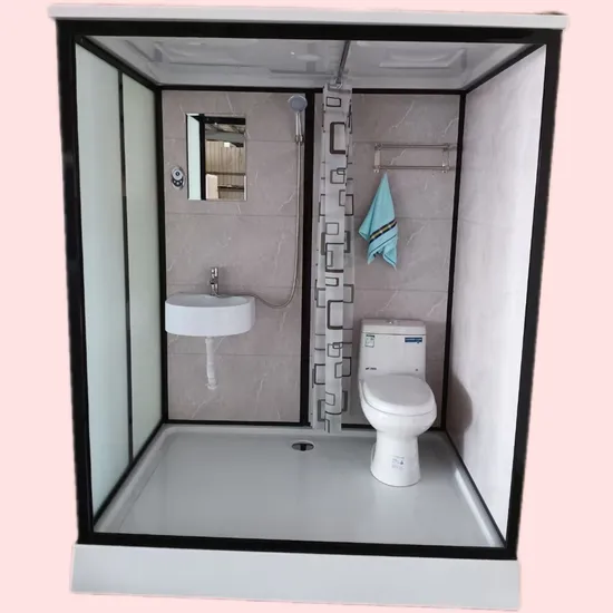 Portable Integrate All in One Modular Capsule Bathroom Pod with Shower and Toilet All