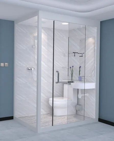 Integrated Bathroom for Apartment, Hotel, Factory Dormitory, with Toilet 