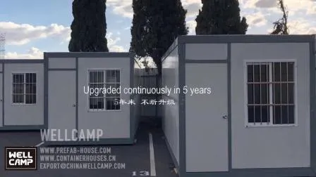 Good Quality Prefab Folding Container House for Labor Camp 