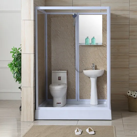 Complete Prefabricated Shower Door Bathroom Pods Price 