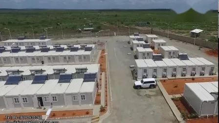 Low Cost Construction Site Housing Solutions 20FT Container House for Labor Camp 
