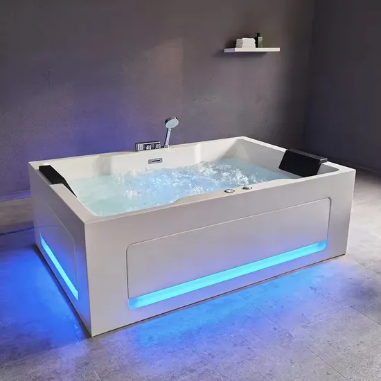 Hot Sale Whirlpool Bath Tub SPA Hot Tub Adult Massage 2 Person Jetted Tub Freestanding Bathtubs 
