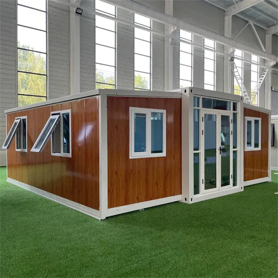 Hot Sale Prefab Homes Modular Home Fold out Container House with ISO 