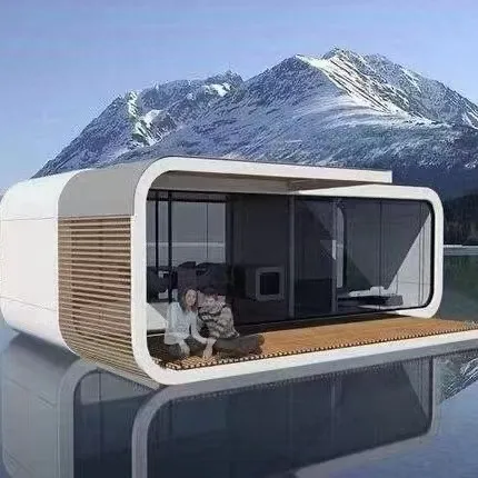 40FT Modern Prefab Bathroom Pod Mobile Working House Modified Shipping Container 