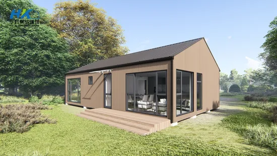 Two Bedrooms Luxury Customized Modular Steel Shipping Prefabricated Container House for Villa. 