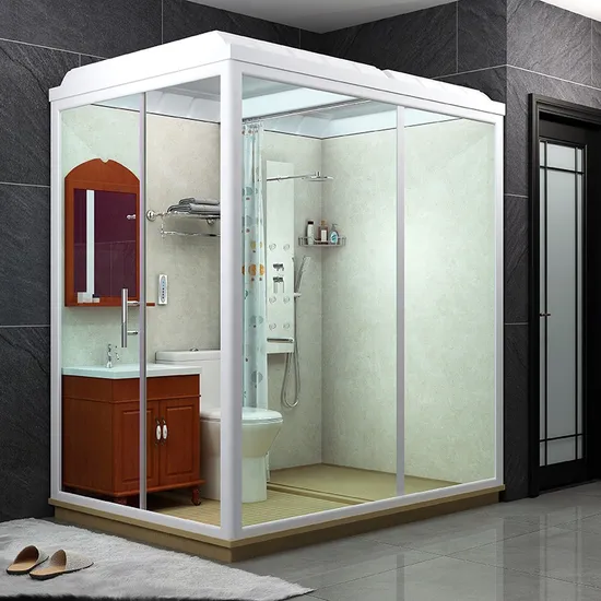 Bathroom Pod with Shower and Toilet for High